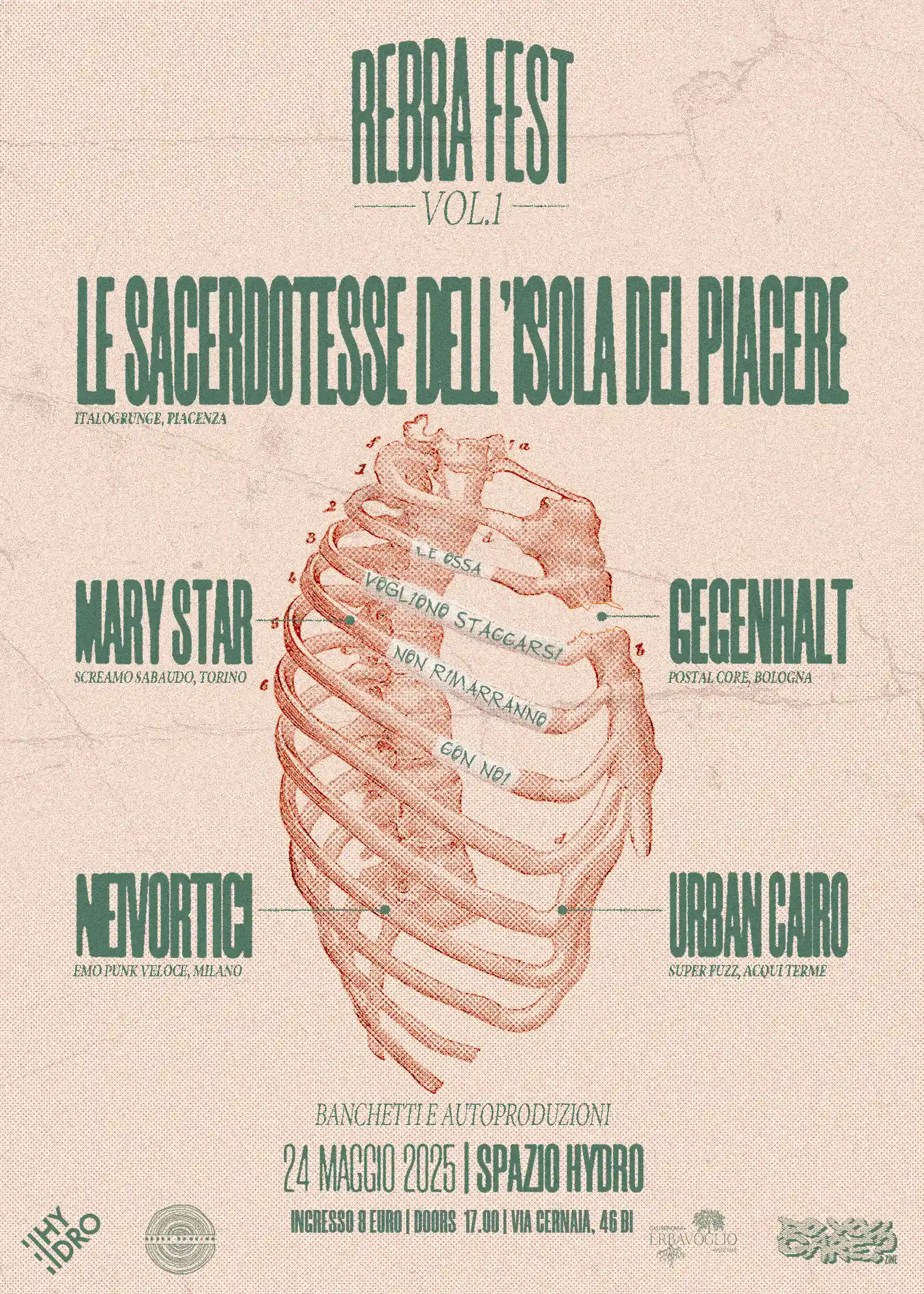 Rebra Fest – Vol. 1 @ Spazio Hydro, Biella